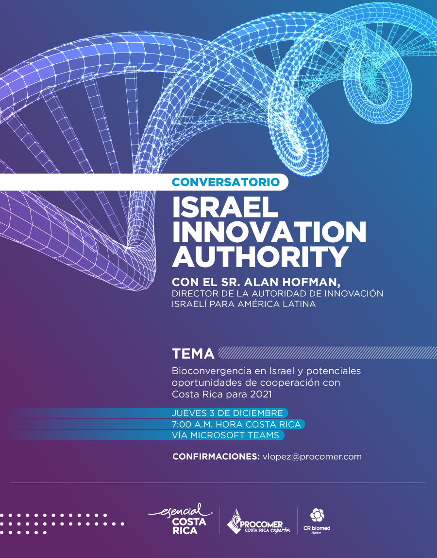 CRBiomed y Procomer organizan intercambio con el “Israel Innovation Authority”