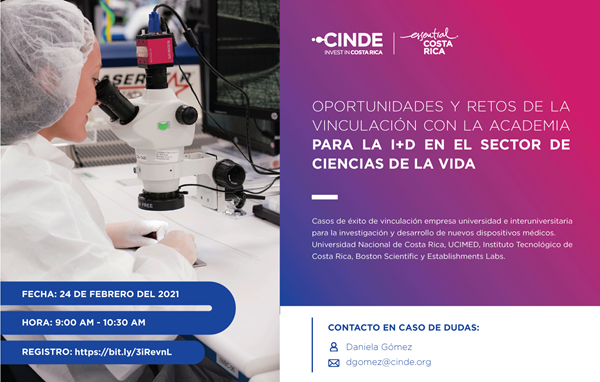 Miembros de CRbiomed participan en Conversatorio sobre Oportunidades y Retos de la Vinculación con la Academia