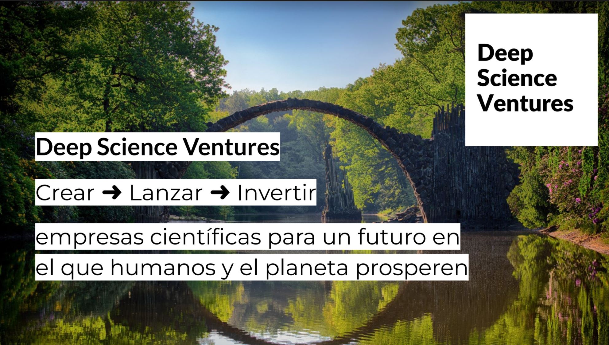 CR biomed firma acuerdo de Cooperación con la organización Deep Science Ventures
