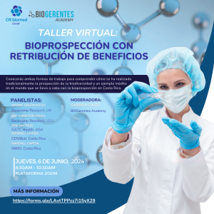 TALLER VIRTUAL: Bioprospección con Retribución de Beneficios